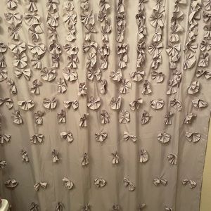 NEW Gray Shower curtain. 72”x72”